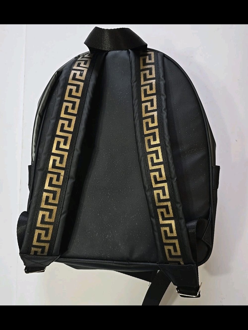 Versace Parfums Black Nylon Backpack - Picture 2 of 12